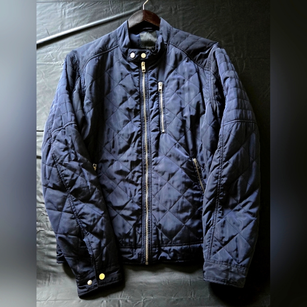 H&M Quilted Bomber Jacket ~ Medium